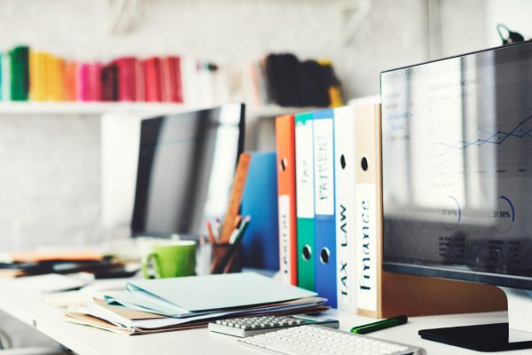 contemporary-room-workplace-office-supplies-concept